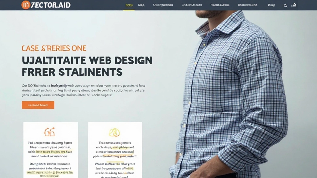 B2B service website with technical SEO