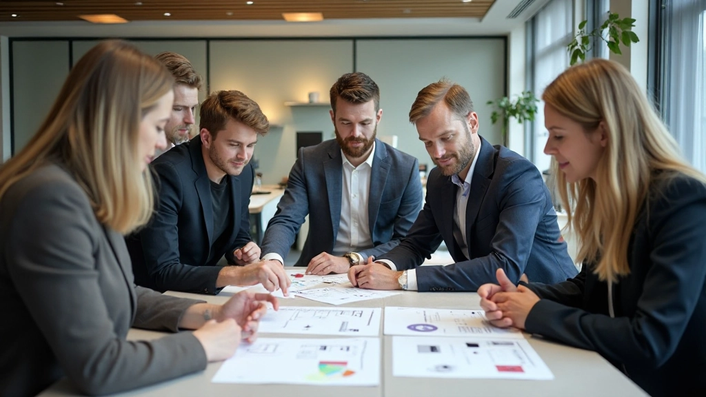 ZoekDesign B.V. team meeting discussing web design en SEO strategie
