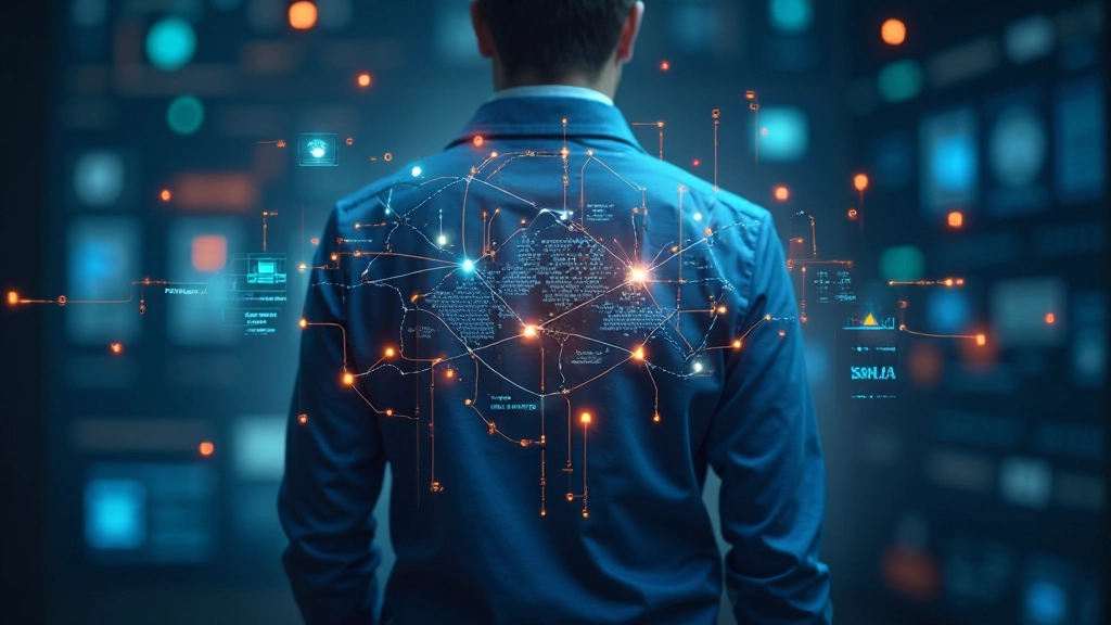 Digitale visualisatie van Google crawler robot die door website structuur navigeert met verbindingslijnen en indexeringspunten